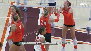 Coppin St. vs. Virginia Tech Full Match Replay | 2026 ACC Volleyball