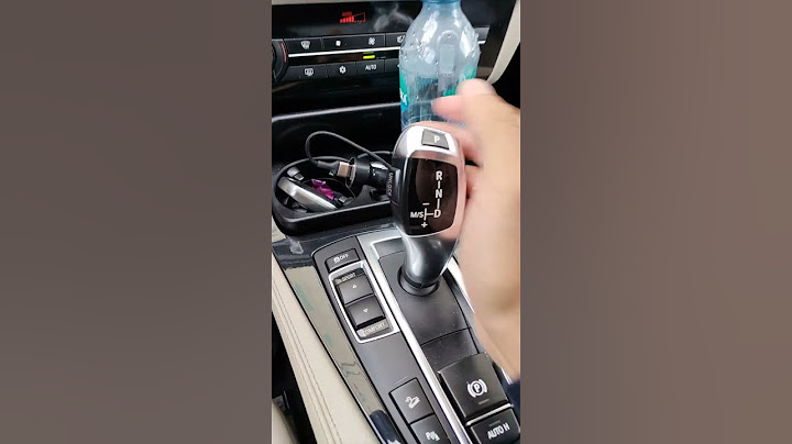 Периодически не встаёт на паркинг, а вместо этого встаёт на нейтраль BMW 5 F10
