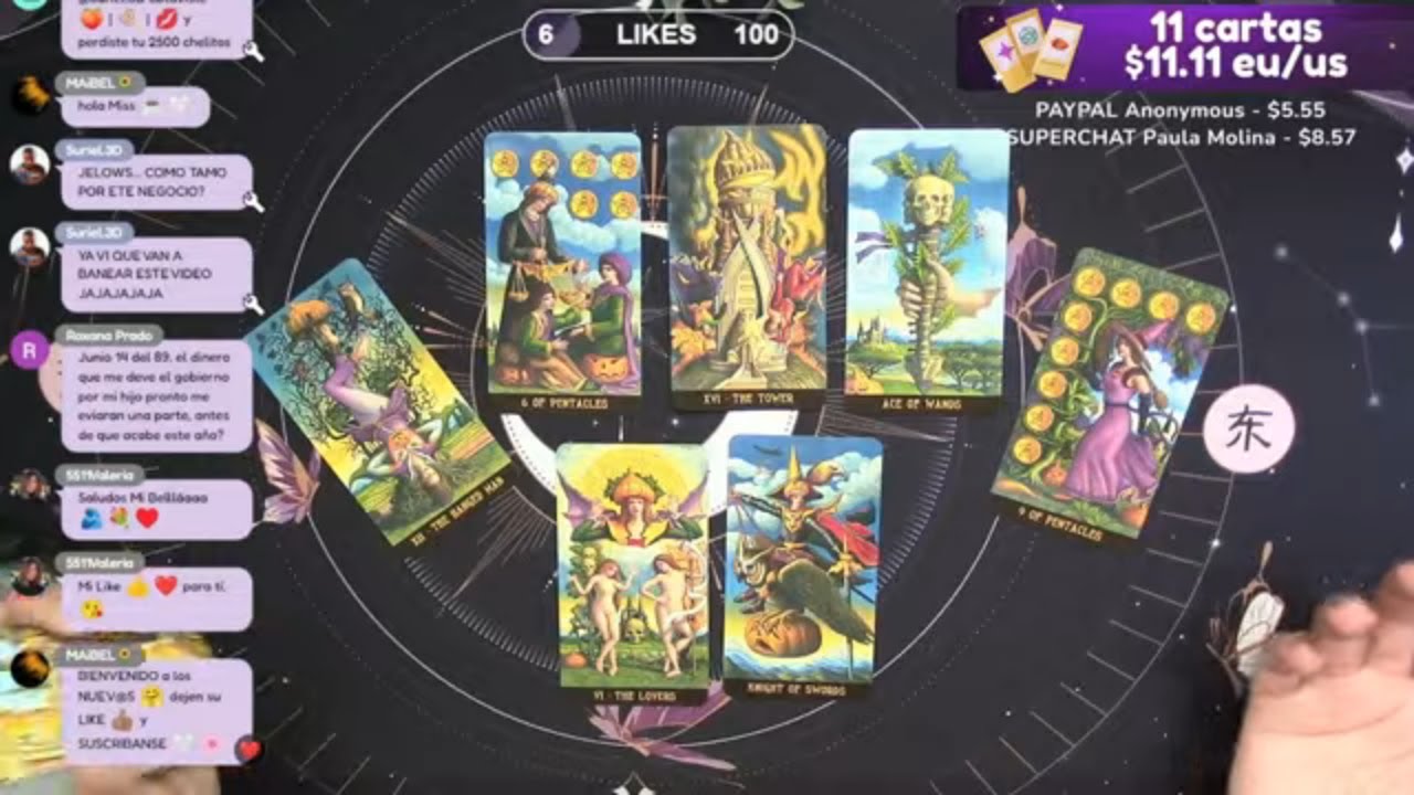 🔮 ¡DESCUBRE TU DESTINO! LECTURAS DE TAROT EN VIVO GRATIS 🔮 | PayPal ...