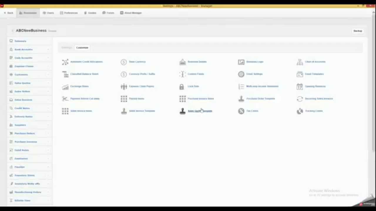 Manager How to do basic setup to start transacting - YouTube