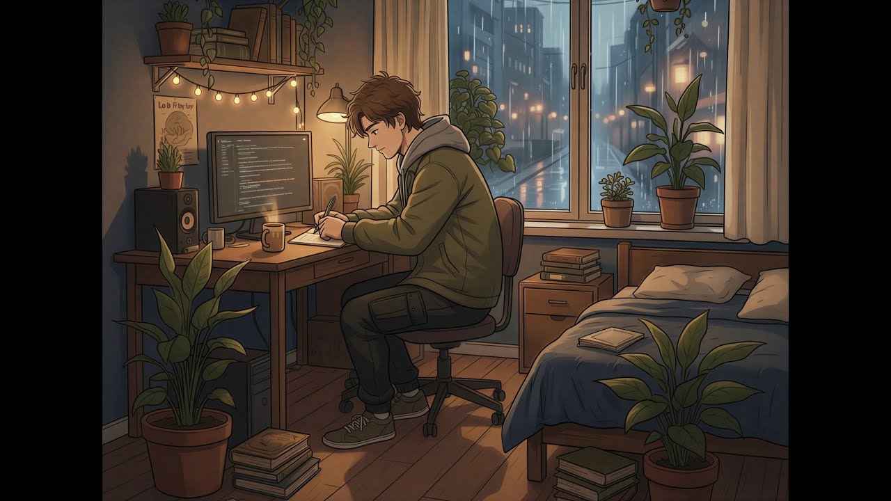 Rain Lofi Beats | Aesthetic Music for Focus and Relax