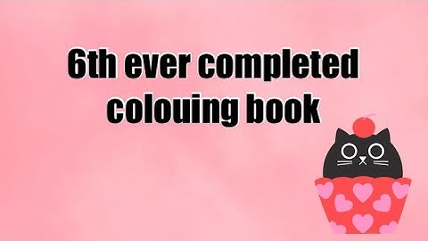 6th ever completed colouring book (Large print Color by number Little witches by Sunlifedrawing)