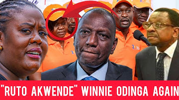 BIG SHAME WATCH WINNIE ODINGA embarrass RUTO live infront of WANGA & OBURU in MOMBASA, ORENGO KWISHA