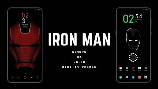 Iron Man Setups By Using MIUI 11 Themes !