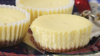 Individual Cheesecakes Recipe Demonstration - Joyofbaking.com