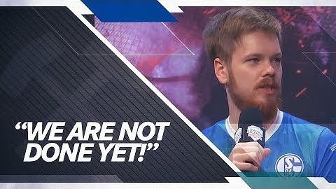 "WE ARE NOT DONE YET!" - Nukeduck in the Post Match Interview