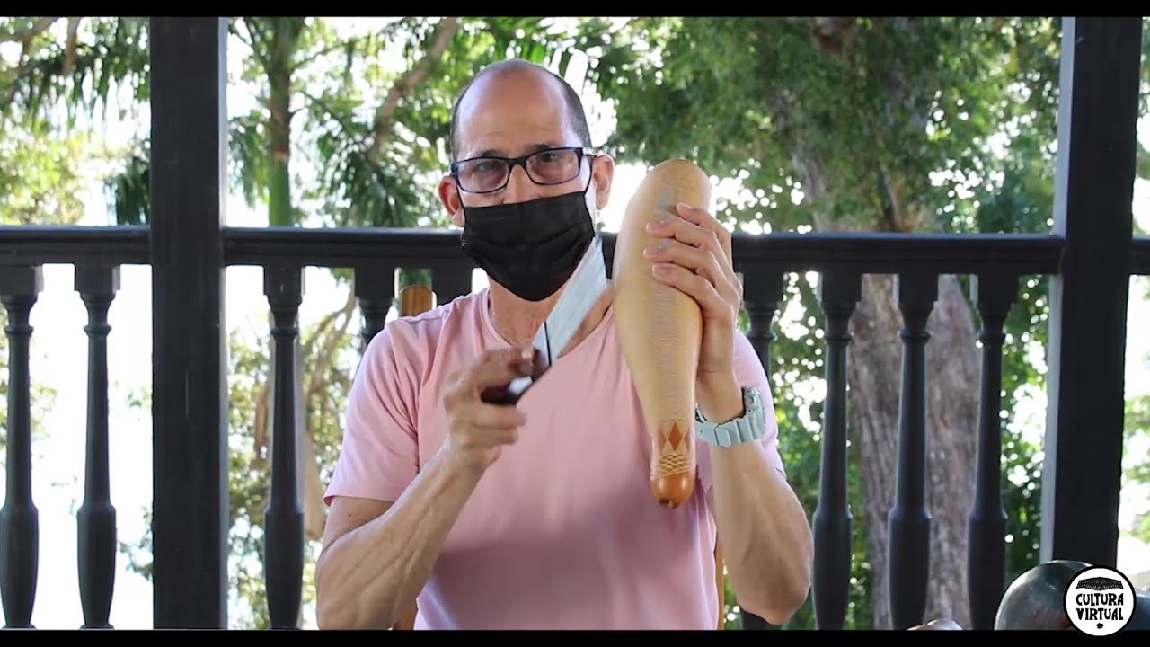 Cultura Virtual ICP | Charla demostrativa sobre el güiro | José Ángel Latorre