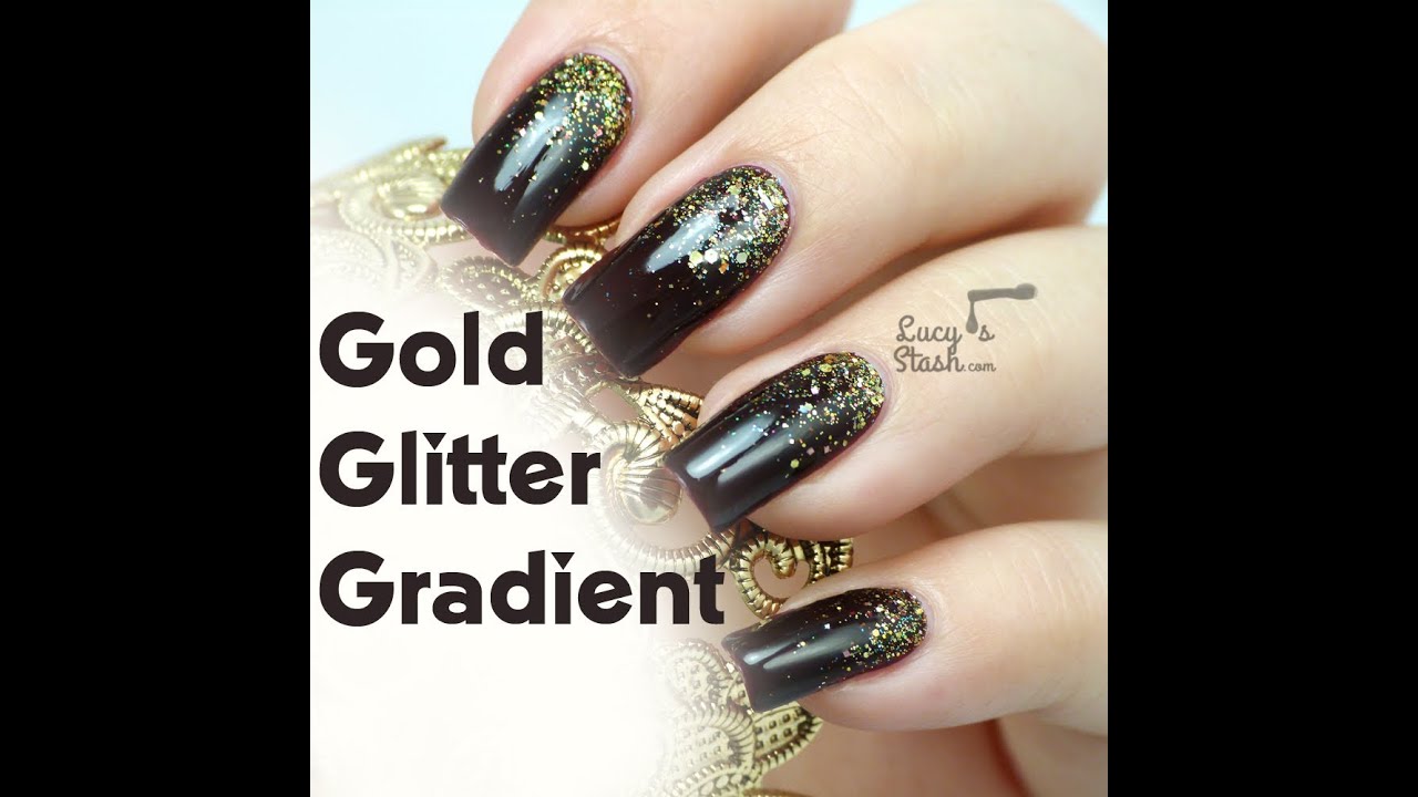 2 Genius Tips For A Perfect Glitter Gradient + Tutorial
