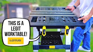 Lotus Worktable Review // Is it Better than the Worx Worktable??