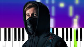 Alan Walker - Finish Lines  (Piano Tutorial) Resimi