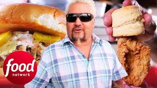 Super Crispy Fried Chicken Recipe | Diners, DriveIns & Dives