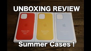 iPhone New Cases | Electric Orange, Sunflower Yellow, Cloud Blue | Unboxing Review