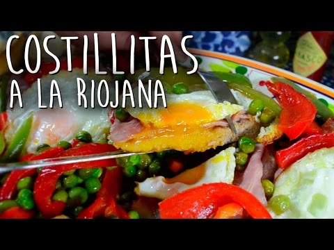 Costillitas de cerdo a la riojana | Comamos Casero @ComamosCaseroOk