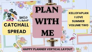 Plan With Me | Happy Planner Vertical Layout