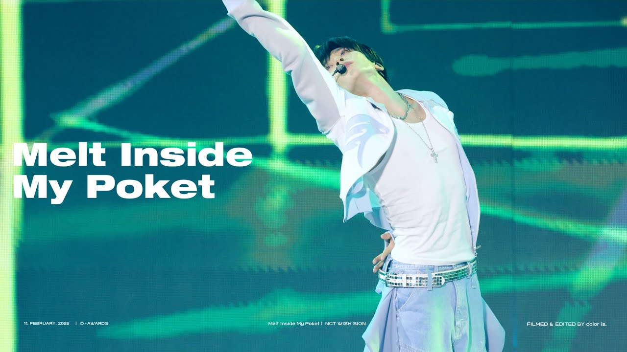 260211 엔시티 위시 시온 Melt Inside My Poket 직캠 ㅣ디어워즈