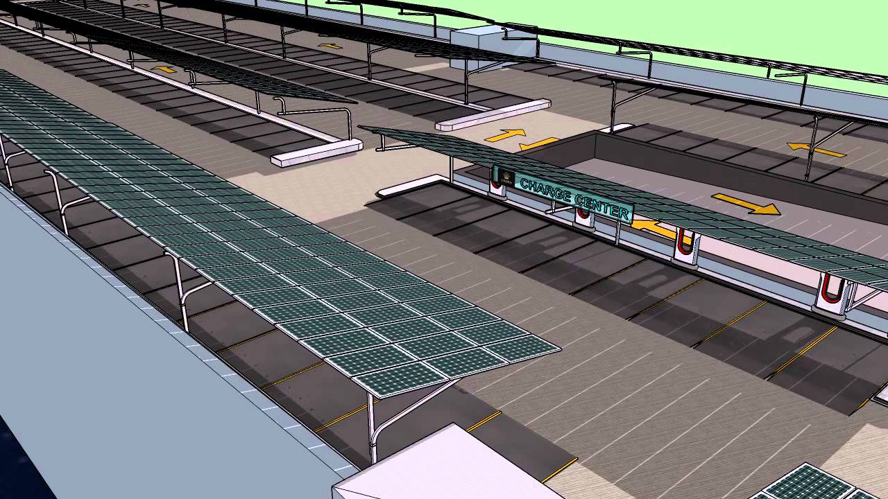 Car Park Solar Rooftop Shadow - YouTube