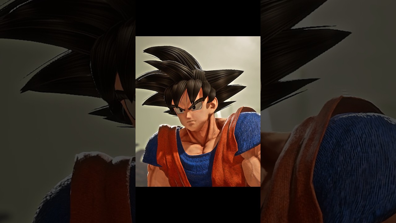 Удар четырьмя руками по Гоку 