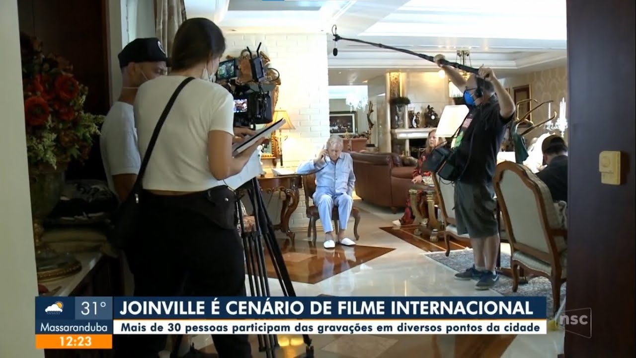 Matéria filme Secrets em Joinville SC