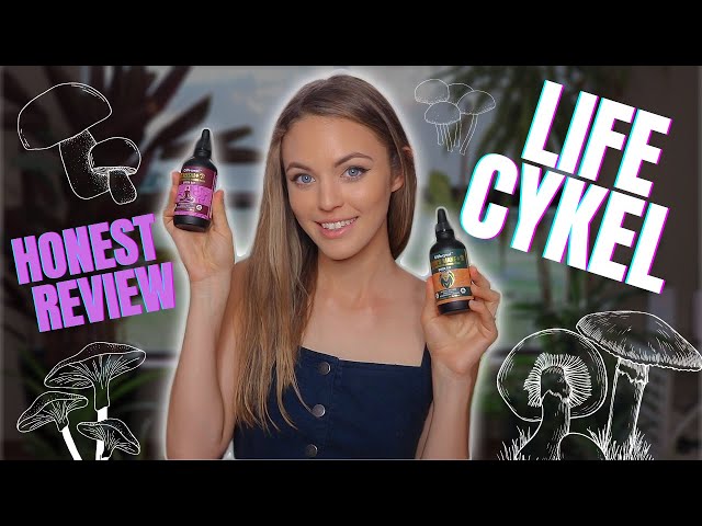 LIFE CYKEL MUSHROOM EXTRACTS REVIEW | LION'S MANE, CORDYCEPS, REISHI, TURKEY TAIL + SHIITAKE class=