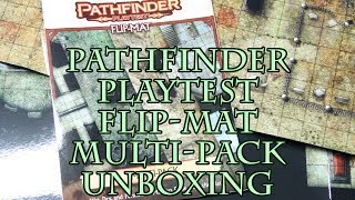 Pathfinder Playtest Flip-Mat Multi-Pack Unboxing Pathfinder Playtest Flip-Mat Multi-Pack Unboxing