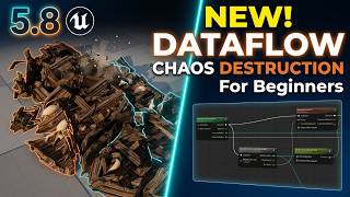 The NEW Unreal Engine 5.8 Dataflow Chaos Destruction Guide