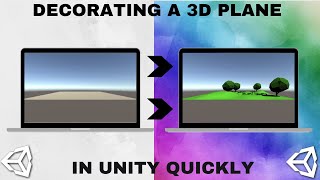 Decorating a 3D Plane in Unity QUICKLY || Polybrush