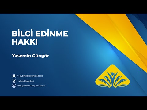 Bilgi Edinme Hakkı