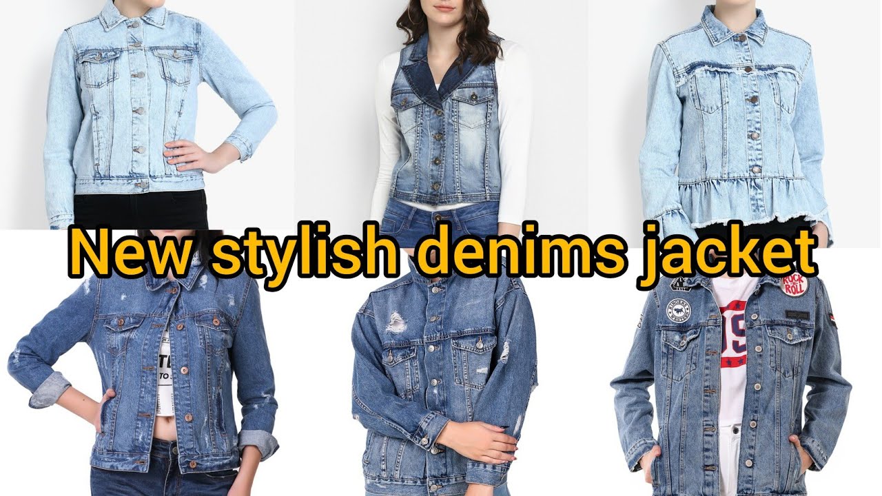 latest stylish & trendy denim jacket 2020|डेनिम जैकेट for girls|fancy ...