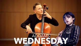 Wednesday Addams - Cello Resimi