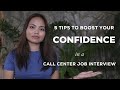 How to Be Confident in a Call Center Job Interview