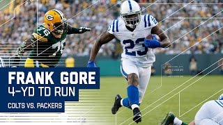 Andrew Luck's Bomb to Donte Moncrief Sets Up Frank Gore's TD Blast! | Colts vs. Packers | NFL