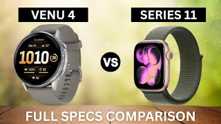 Garmin Venu 4 vs Apple Watch Series 11