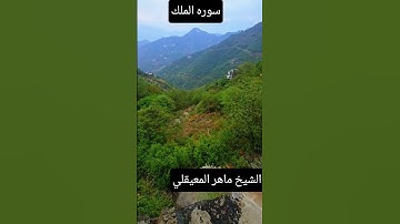 #سورة_الملك  الشيخ #ماهر_المعيقلي#تلاوه #هادئه #مليون #قران الكريم تلاوه هادئه جميله وتريح القلب🤍🤍