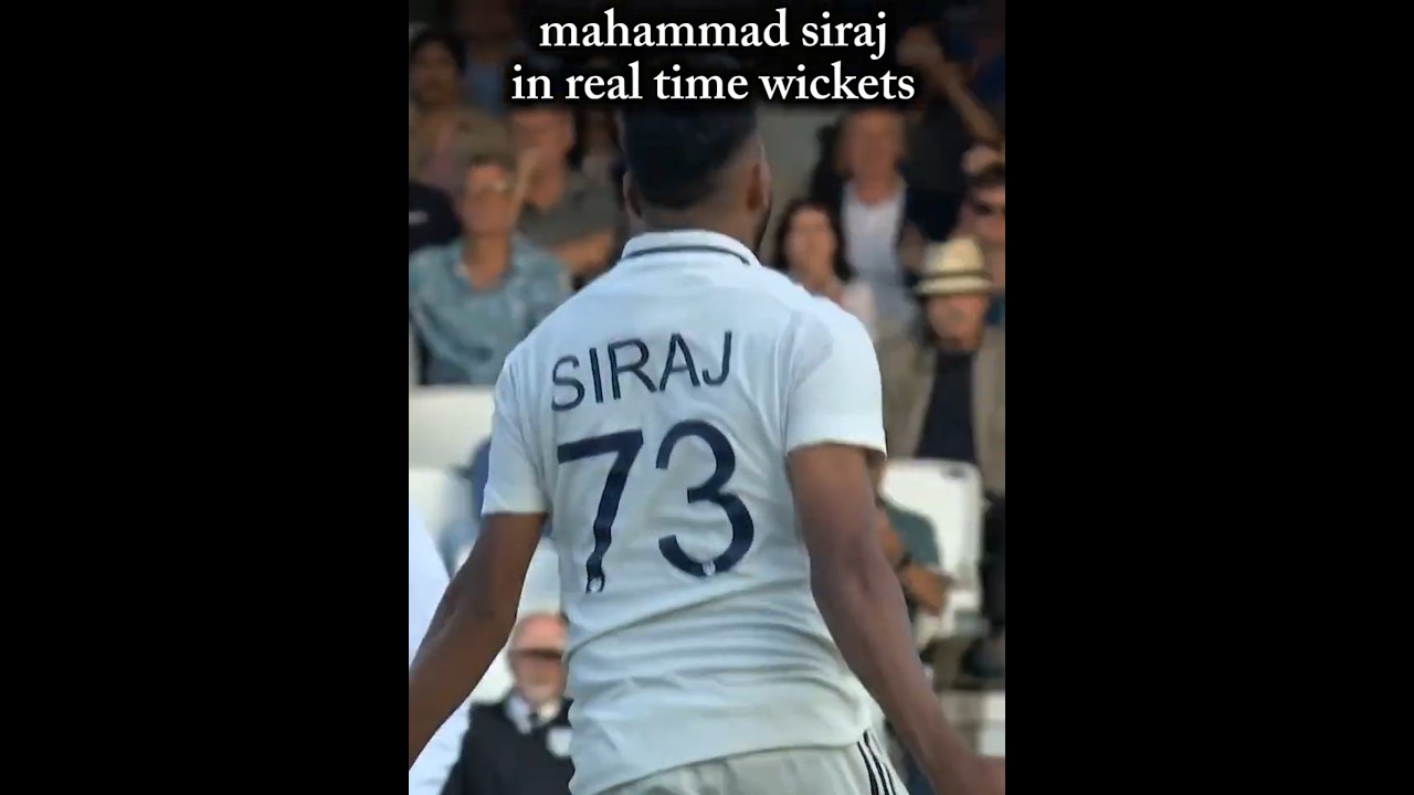 😎Mahammad siraj Reality vs Reel | Game and reality | Real Cricket 24 