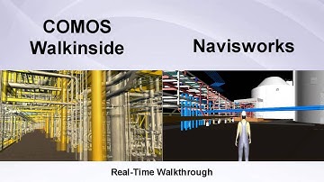 COMOS Walkinside vs Naviswork