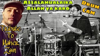 ASSALAMUALAIKA medley ALLAH YA KARO - Adi Lawido ( drum Cover )