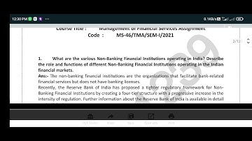 MS 46 SOLVED ASSIGNMENT 2021 / PDF WATSAPP 8228091239 #ignou MBA