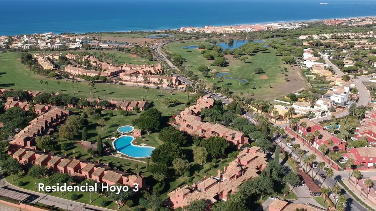 Novo Sancti Petri a vista de dron