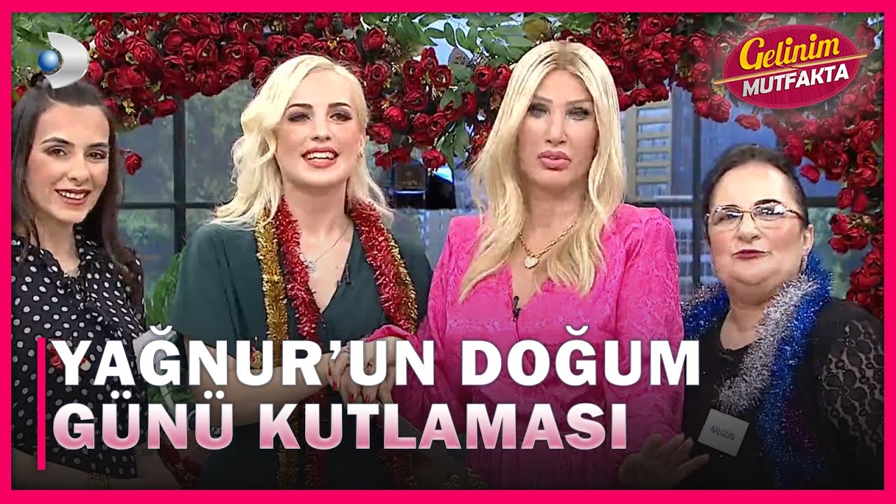 kayinvalide ve gelinler yagnur un dogum gunu icin ne soylediler gelinim mutfakta 712 bolum youtube