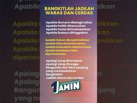 Indonsia Perlu Perubahan I AMIN Pilhan Tepat 2024 #shortvideo