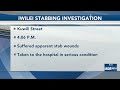 Man in serious condition after apparent stabbing in Iwilei