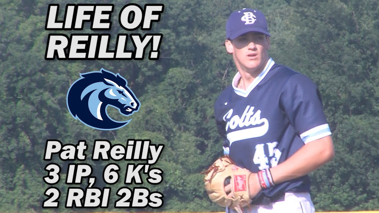 CBA 5 Wall 3 Last Dance Lincroft Regional Pat Reilly 6 Ks, 2 RBI 2Bs