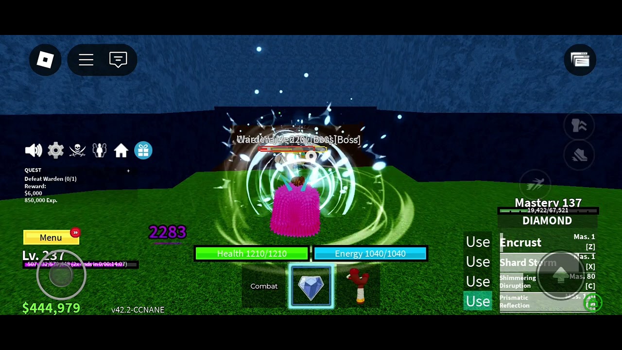 roblox blox fruit grinding in prision 😀 pls subscribe - YouTube