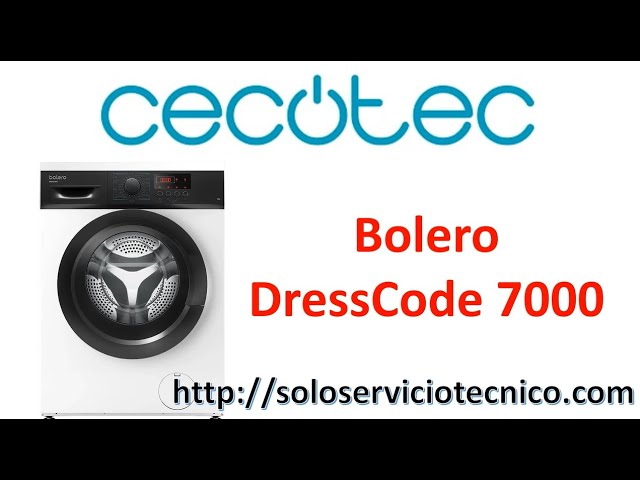 Unboxing lavadora Bolero DressCode 9600 