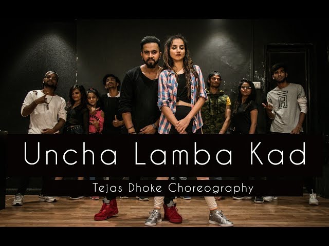 UNCHA LAMBA KAD | Tejas Dhoke Choreography | Dancefit Live class=