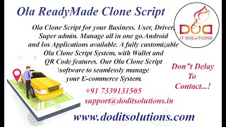 Ola Clone Script | Ola Ready Made Clone | DOD IT SOLUTIONS