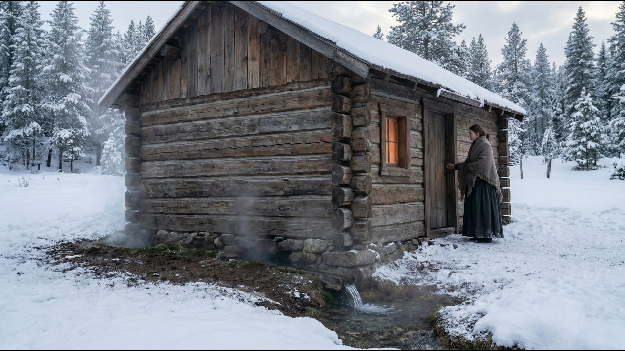 Her Cabin Had No Heat Source — Until Neighbors Found the Spring Running Below It