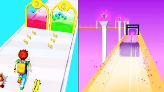 monster run vs jelly shift || gameplay android mobile #monsterrun #jellyshift screenshot 4