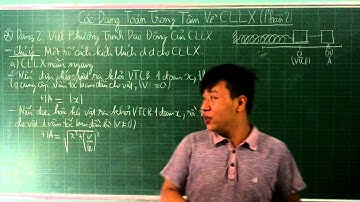 Bài 13.2| Các Dạng Toán Trọng Tâm Về Con Lắc Lò Xo Phần 2| Dao Động Cơ Học| Nguyễn Minh Dương |