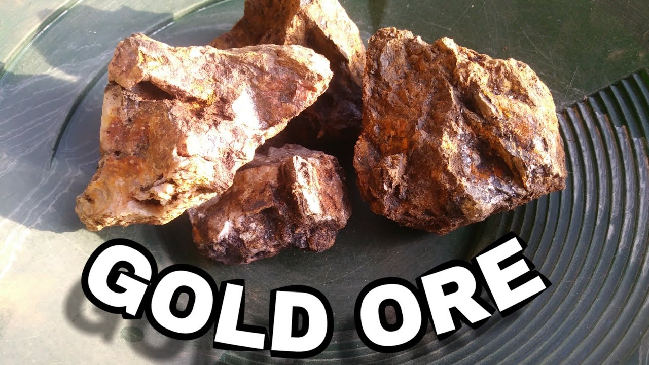 Searching for gold ore YouTube